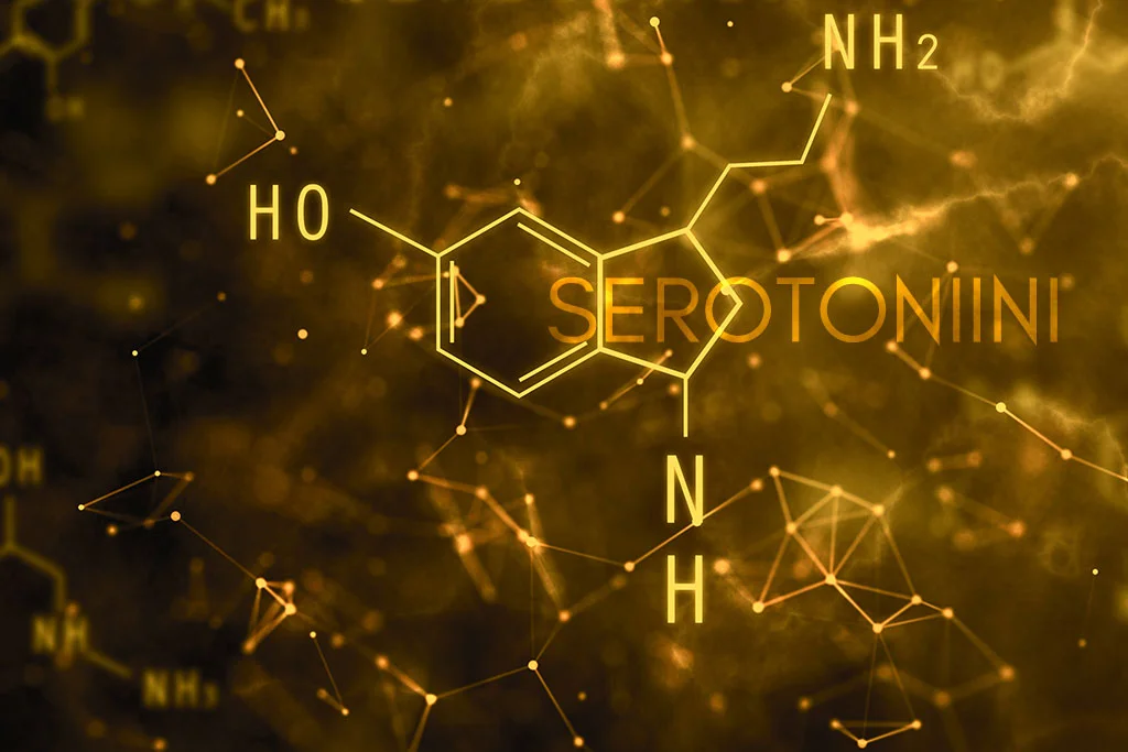 serotoniinimolekyyli